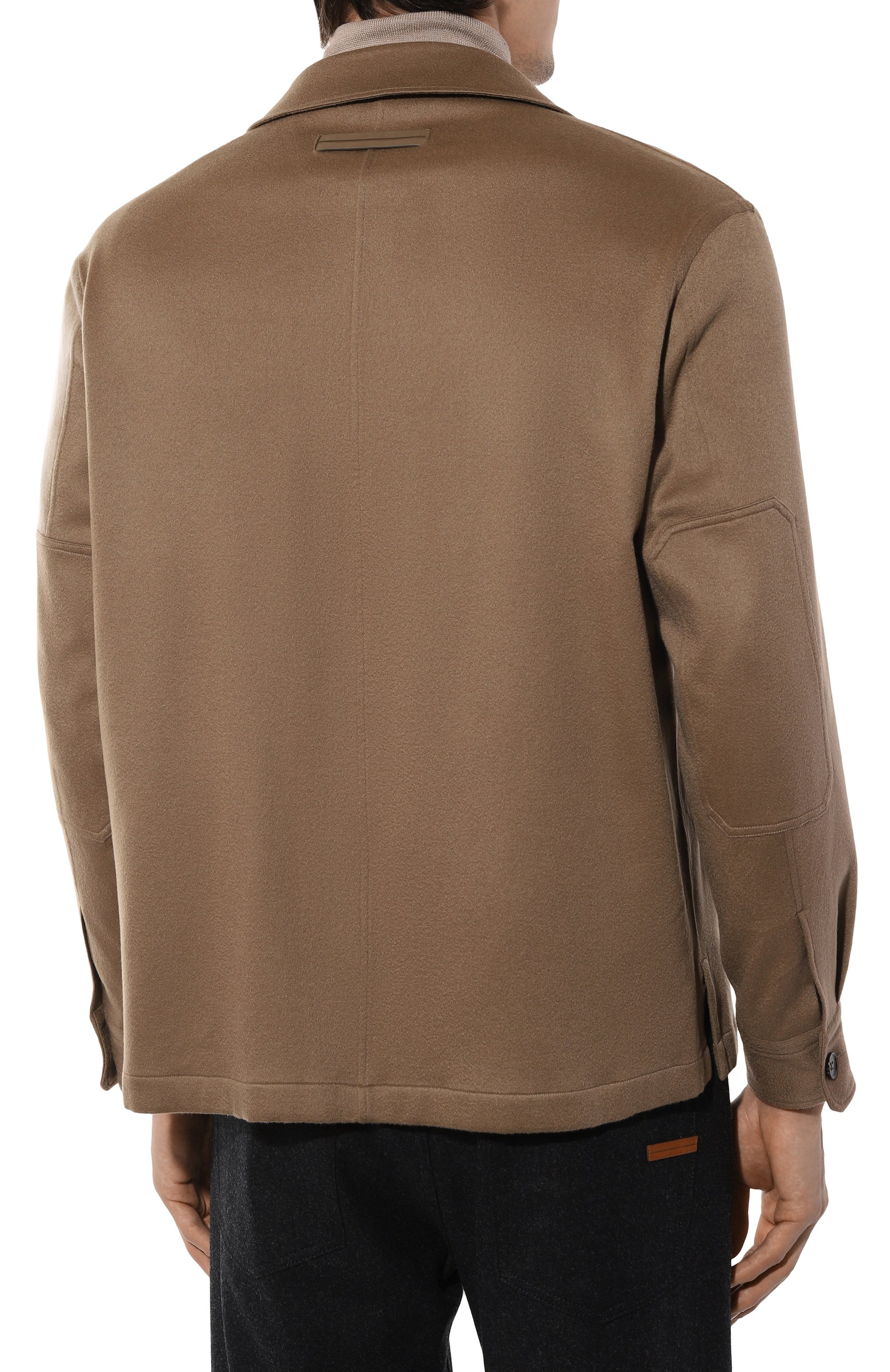 Кашемировая куртка-рубашка ZEGNA, арт. S0T6B/UEV46A8, фото 4