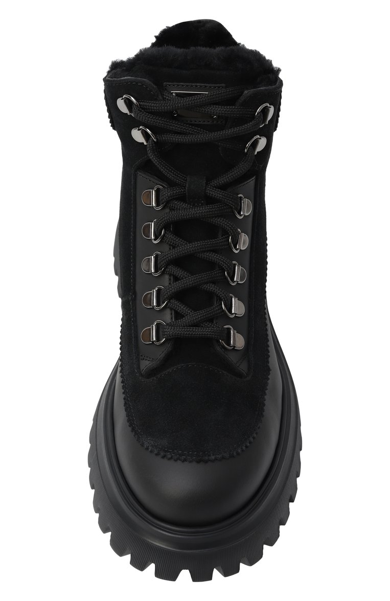 Кожаные ботинки DOLCE & GABBANA, арт. DA5177/AL696/37-38, фото 1