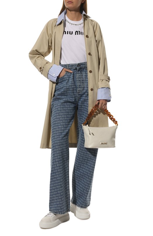 Сумка Miu Miu 5BC104-2AJB-F0ZZC-PWO Белый  5BC104-2AJB-F0ZZC-PWO Фото 3