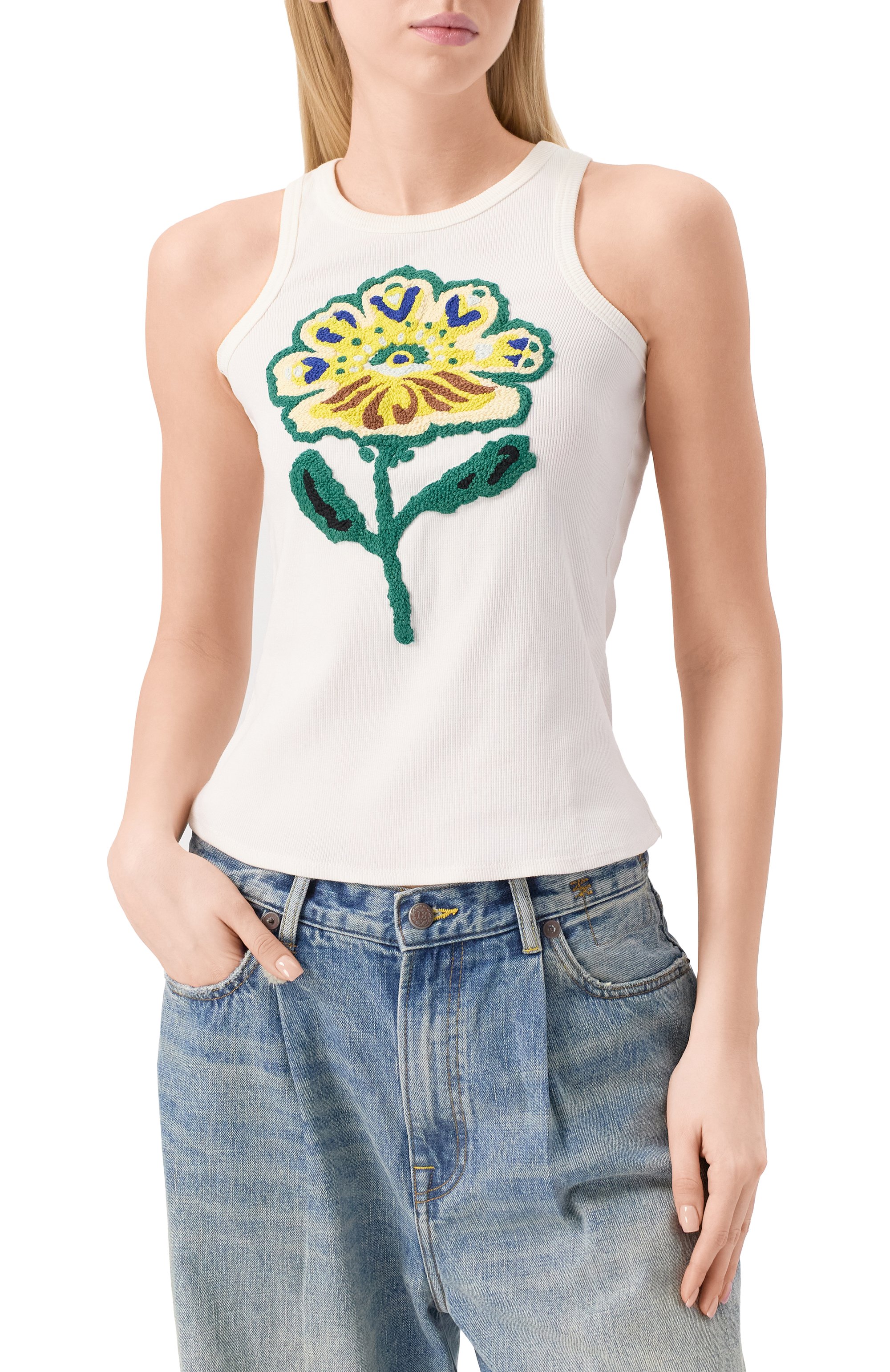 Хлопковый топ DOROTHEE SCHUMACHER белого цвета по цене 33900 руб., арт. 825001, фото 3 Хлопковый топ DOROTHEE SCHUMACHER, арт. 825001, фото 3