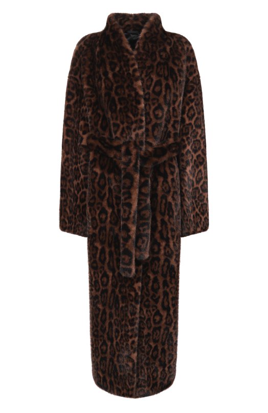 Шуба из экомеха Flashin FF26FGC Леопардовый FF26FGC