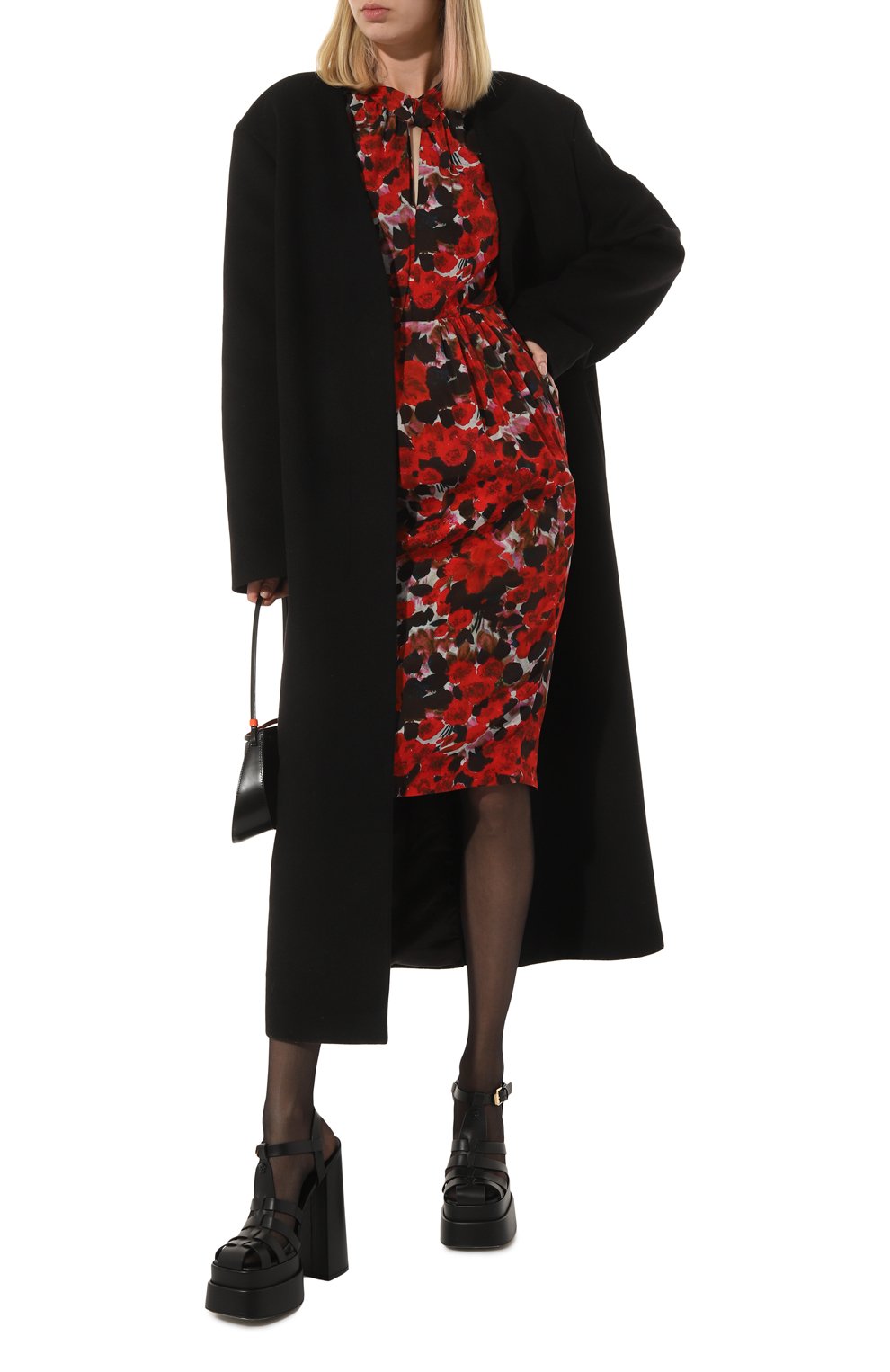 Платье из вискозы DRIES VAN NOTEN, арт. 231-031072-6123, фото 2