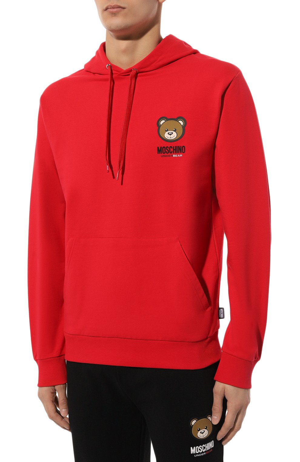 Хлопковое худи MOSCHINO, арт. A1790/4413, фото 3
