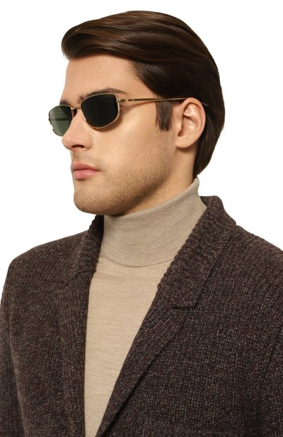 Солнцезащитные очки RAY-BAN золотого цвета по цене 19800 руб., арт. 3732-001/31, фото 3 Солнцезащитные очки RAY-BAN, арт. 3732-001/31, фото 3