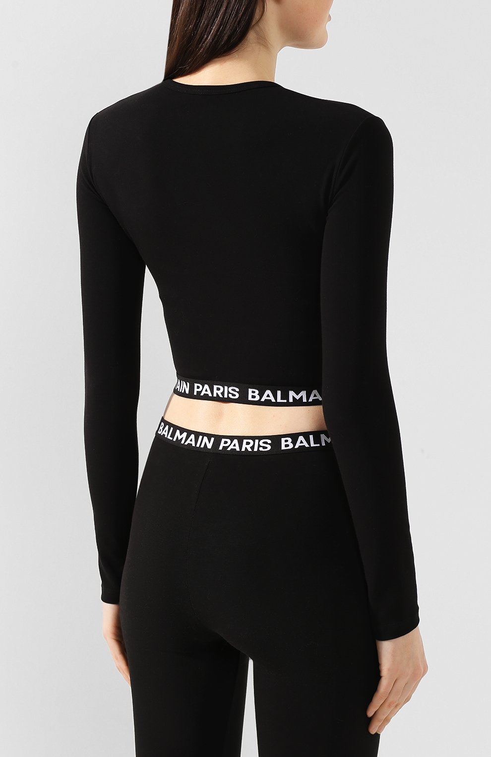 Хлопковый лонгслив BALMAIN, арт. BPM005010, фото 4