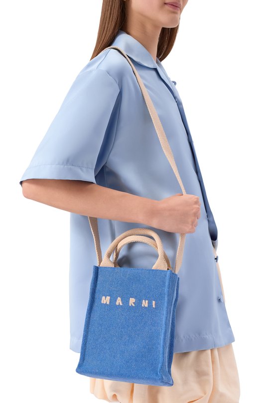 Сумка Marni SHMP0145U1/P8536 Голубой  SHMP0145U1/P8536 Фото 2