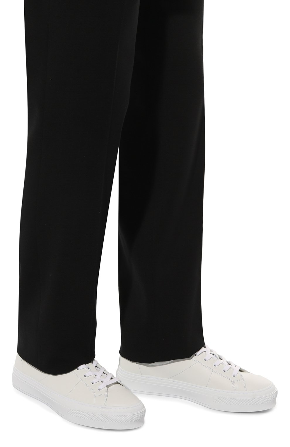 Кожаные кеды city sport GIVENCHY кремового цвета по цене 54850 руб., арт. BH005VH118, фото 3 Кожаные кеды city sport GIVENCHY, арт. BH005VH118, фото 3