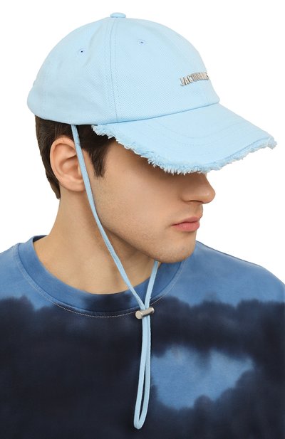 Хлопковая бейсболка JACQUEMUS, арт. 23E/235AC452-5012, фото 2