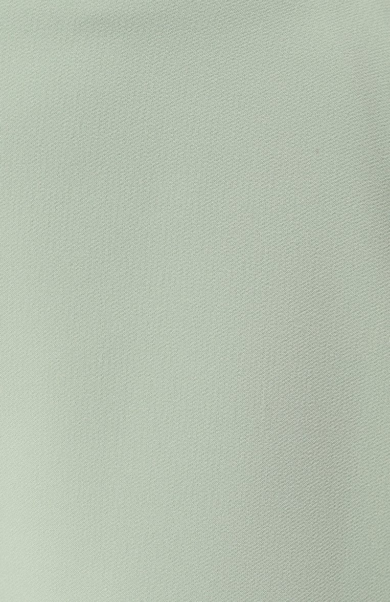 Женские шорты ELIE SAAB светло-зеленого цвета, арт. P0004E | Фото 5 (Длина Ж (юбки, платья, шорты): Мини; Материал внешний: Синтетический материал; Материал сплава: Проставлено; Драгоценные камни: Проставлено; Стили: Кэжуэл)