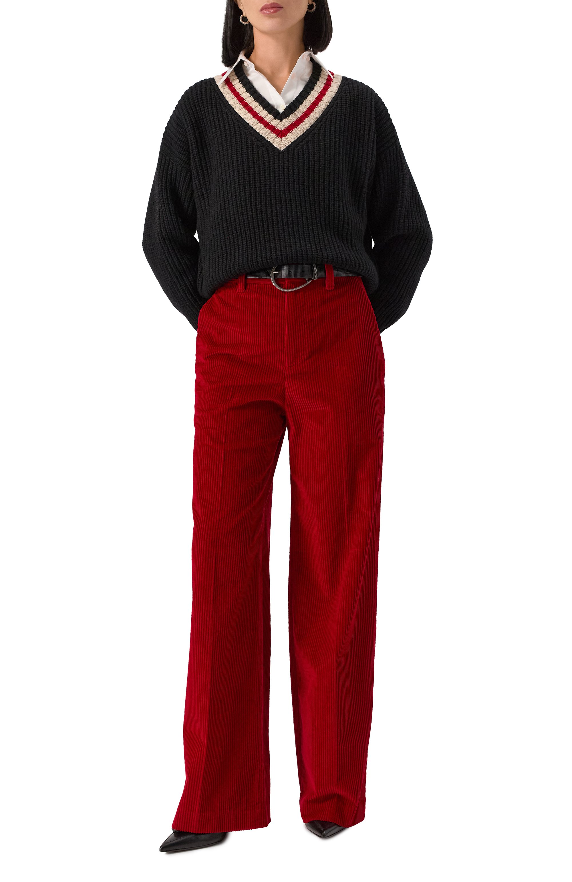 Вельветовые брюки BRUNELLO CUCINELLI, арт. MA180P8724, фото 2