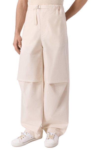 Хлопковые брюки JIL SANDER, арт. J47KA0268-J45296, фото 3