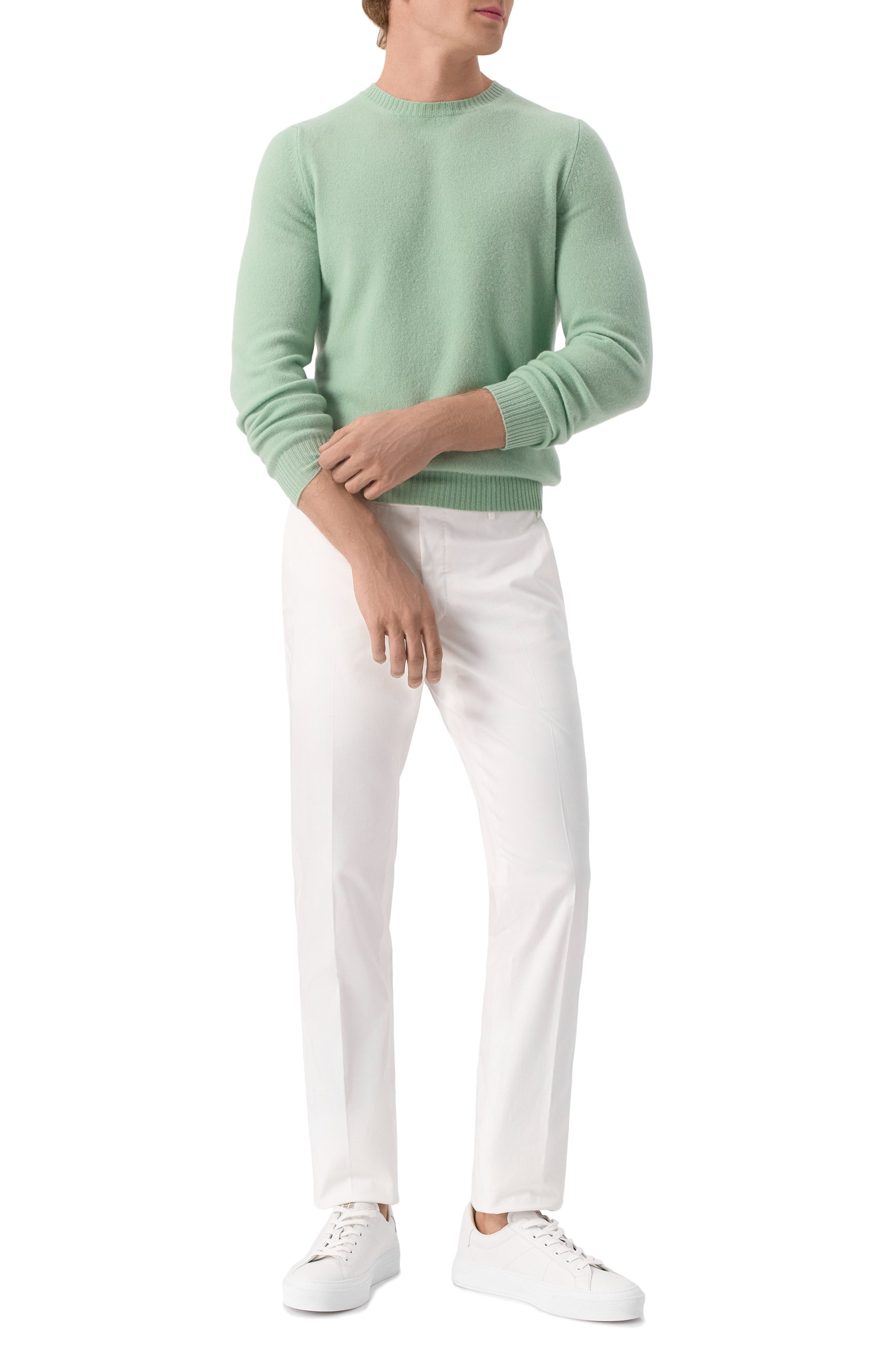 Кашемировый джемпер FEDELI, арт. 8UE07085, фото 2