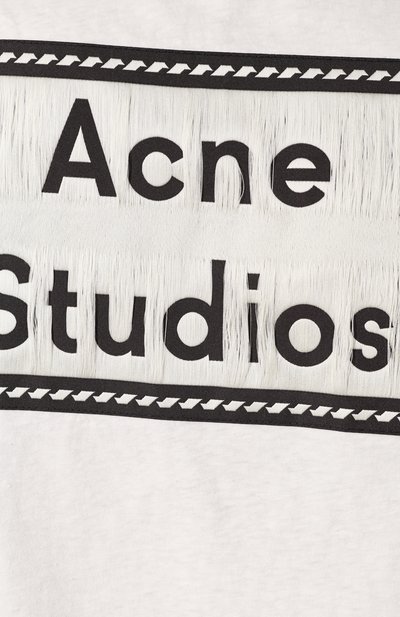 Хлопковая футболка ACNE STUDIOS, арт. AL0119/W, фото 5