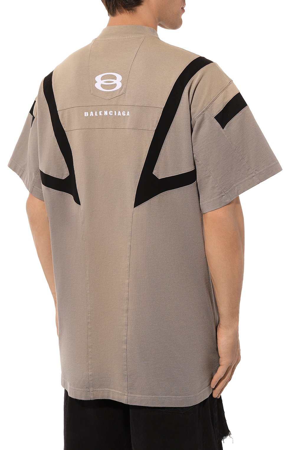 Хлопковая футболка BALENCIAGA, арт. 792354/TPVG9, фото 4