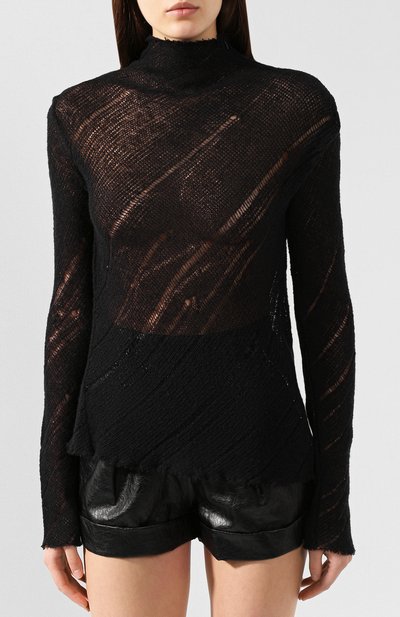 Водолазка PHILOSOPHY DI LORENZO SERAFINI черного цвета по цене 41350 руб., арт. A0901/7102, фото 3 Водолазка PHILOSOPHY DI LORENZO SERAFINI, арт. A0901/7102, фото 3