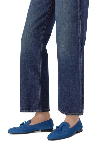 Женские замшевые лоферы DOUCAL'S, арт. DD8313MEGNUF278N