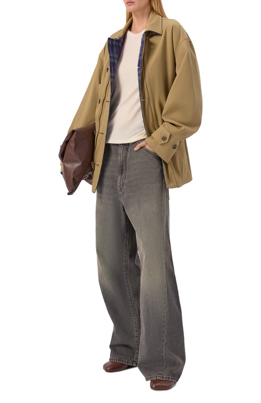 Двусторонняя куртка Maison Margiela S51AM0511/MTN154 Бежевый  S51AM0511/MTN154 Фото 2