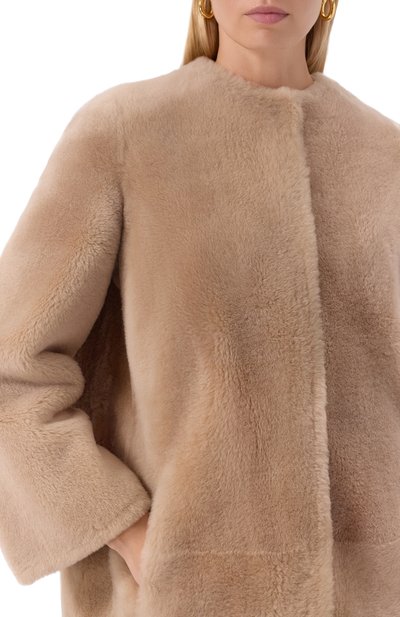 Дубленка из овчины YVES SALOMON, арт. 25WYM63230MERL, фото 5