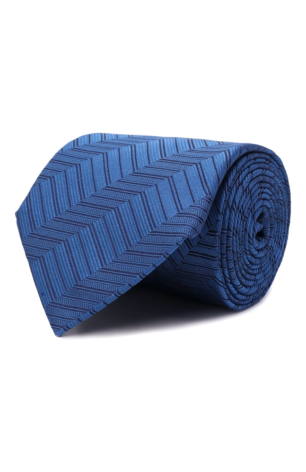 Шелковый галстук LANVIN синего цвета по цене 12600 руб., арт. 3212/TIE, фото 1 Шелковый галстук LANVIN, арт. 3212/TIE, фото 1