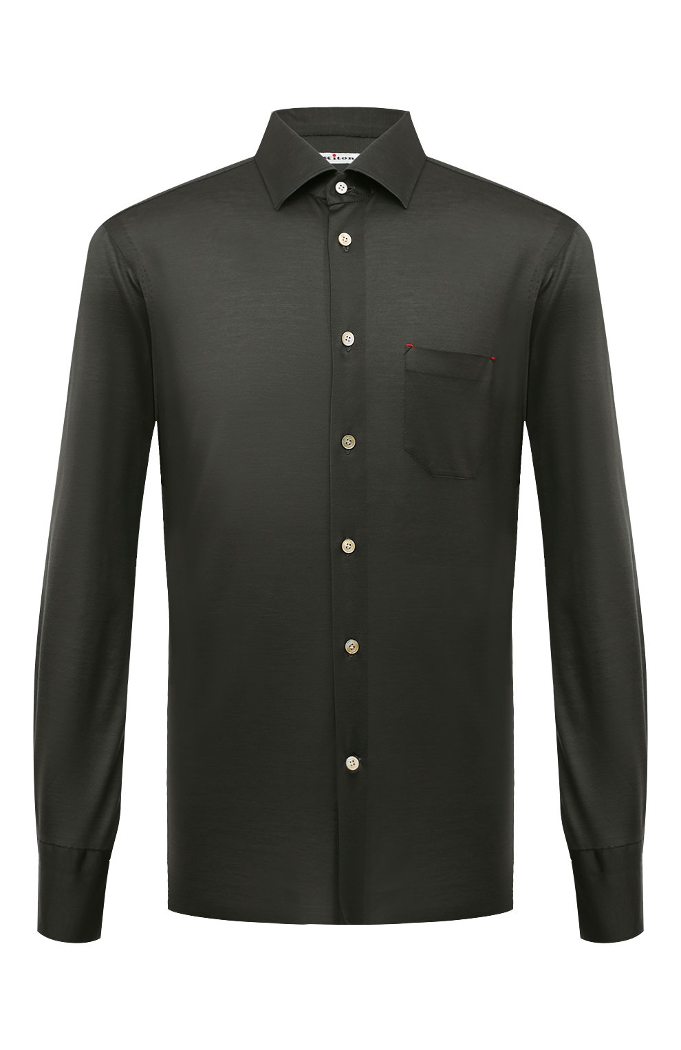 Хлопковая рубашка KITON, арт. UMCNERH0841313, фото 1