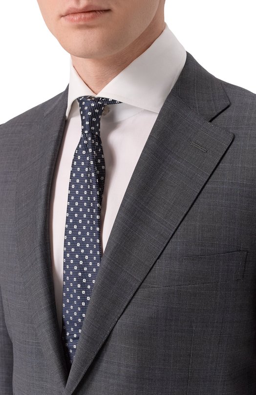 Костюм из шерсти и шелка Canali E11220/10-BX05604 Серый  E11220/10-BX05604 Фото 6