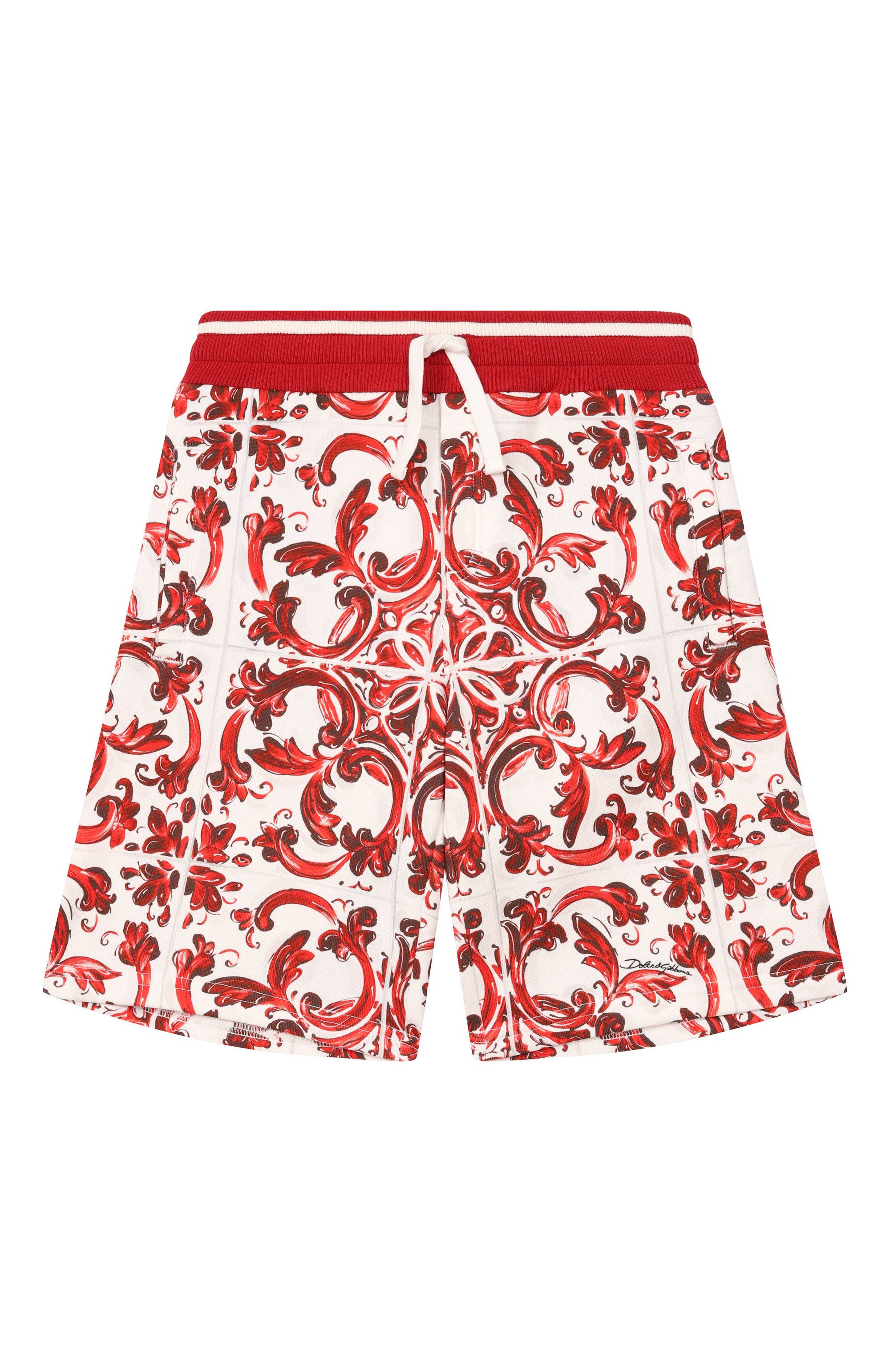 Хлопковые шорты DOLCE & GABBANA, арт. L4JQR4/II7KU, фото 1