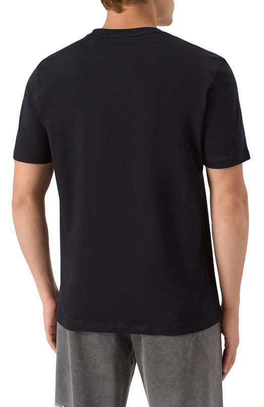 Хлопковая футболка HUGO 50548557 Чёрный  50548557 Фото 4