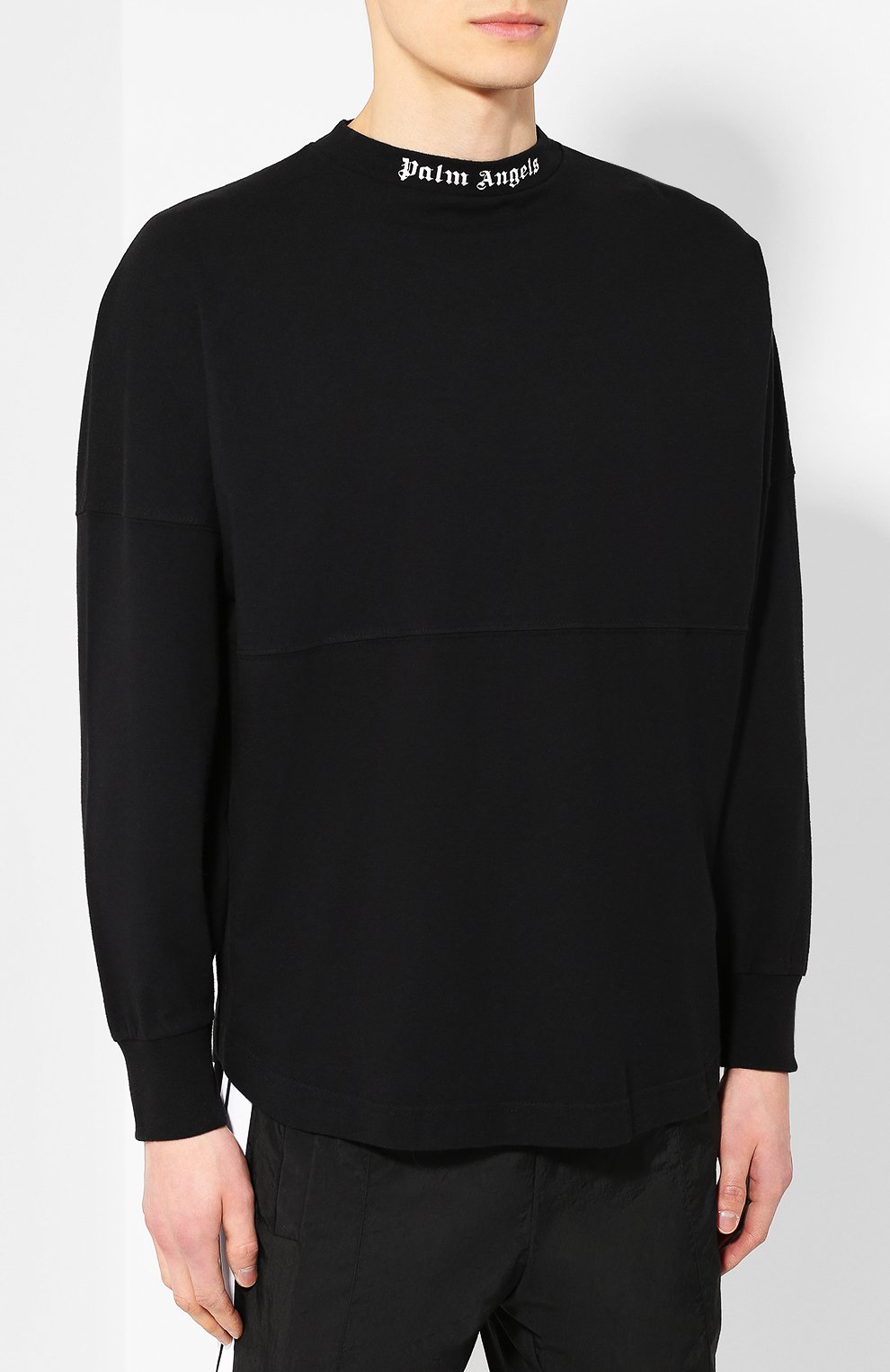 Хлопковый лонгслив PALM ANGELS, арт. PMAB001S194130071001, фото 3