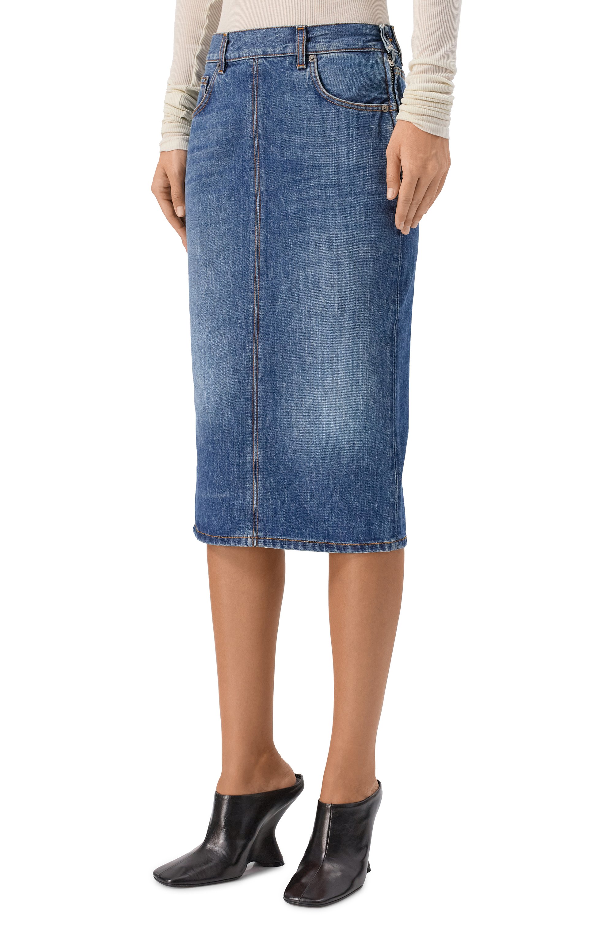 Джинсовая юбка HAIKURE, арт. HEW08103DF180L0899, фото 3