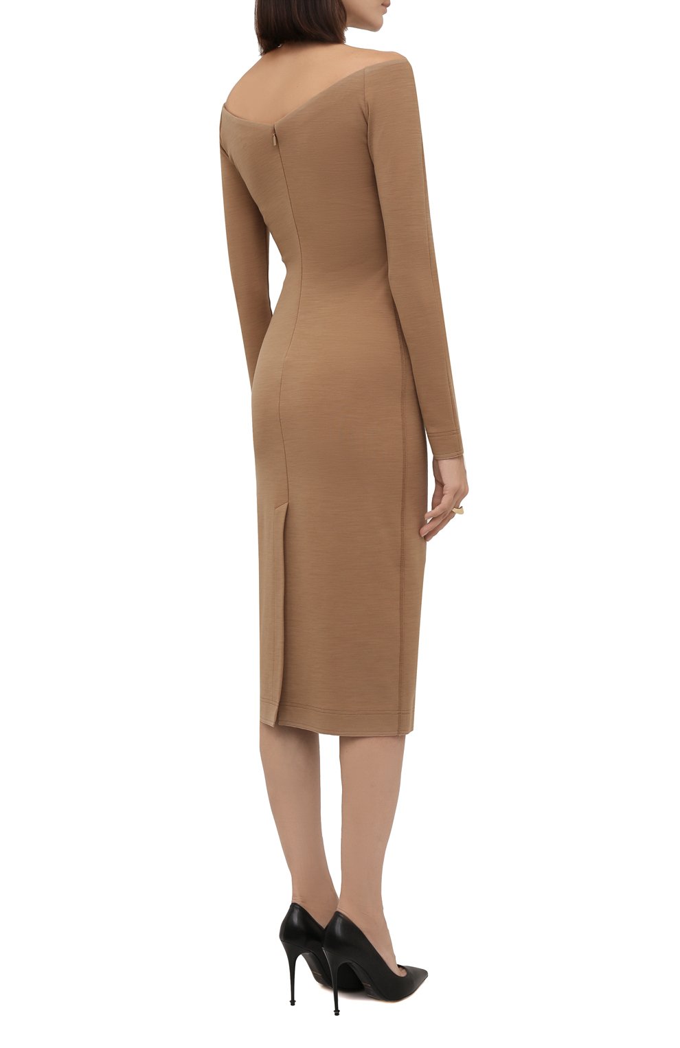 Шерстяное платье FENDI, арт. FDB911 AGTP, фото 4