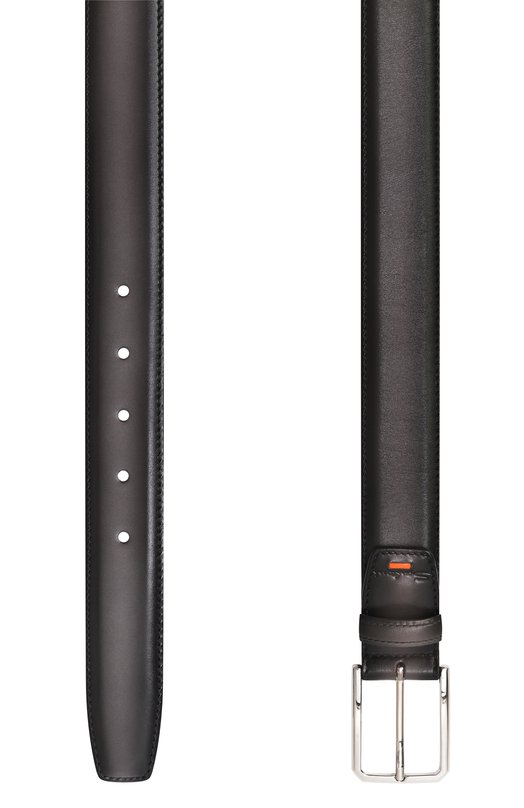 Кожаный ремень Santoni CM35VC003B91EVVD Серый  CM35VC003B91EVVD Фото 3