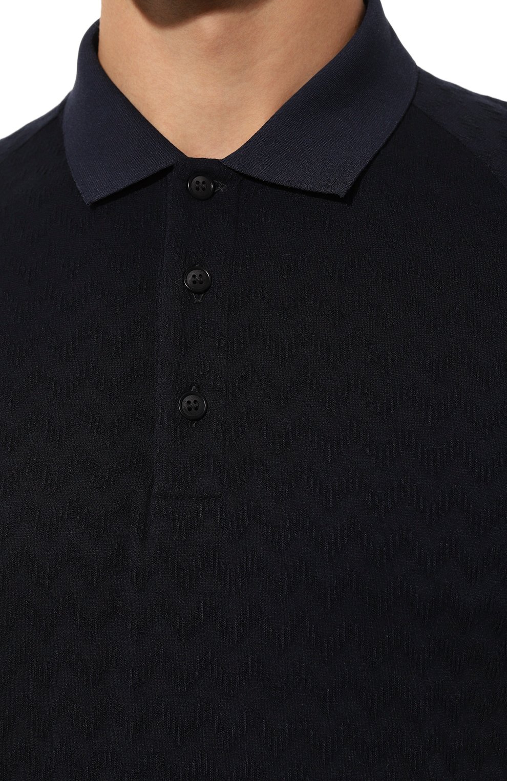 Поло из вискозы и кашемира GIORGIO ARMANI, арт. 3RSF56/SJTEZ, фото 5