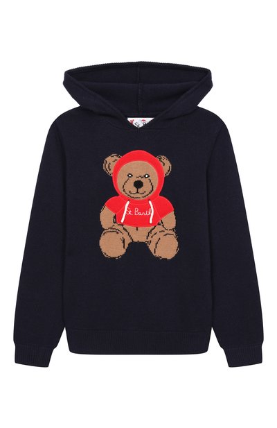 Худи из шерсти и вискозы MC2 SAINT BARTH, арт. W000002-00076I/W00D JR_001