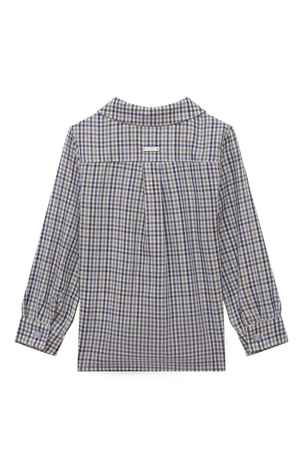 Хлопковая рубашка MONNALISA, арт. 28D300, фото 2