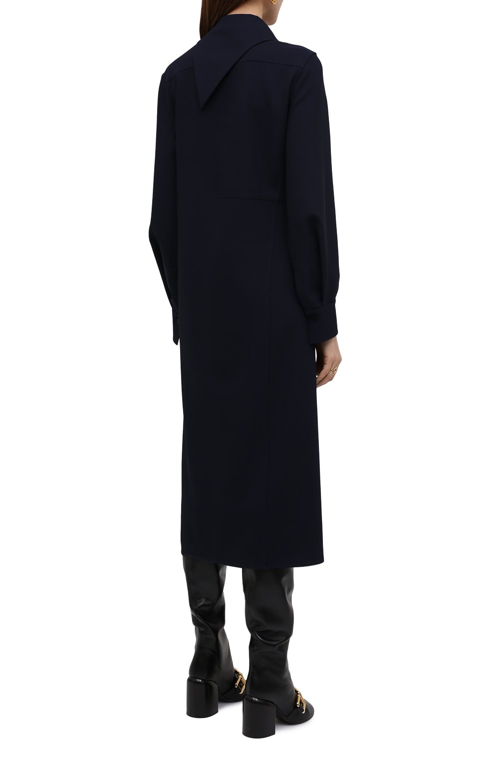 Шерстяное платье JIL SANDER, арт. JSPT503205-WT201800, фото 4