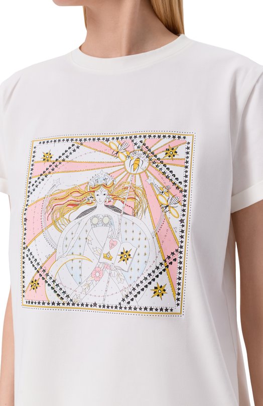 Хлопковая футболка Seven Lab CTR1.01.100.257.165 Белый  CTR1.01.100.257.165 Фото 5