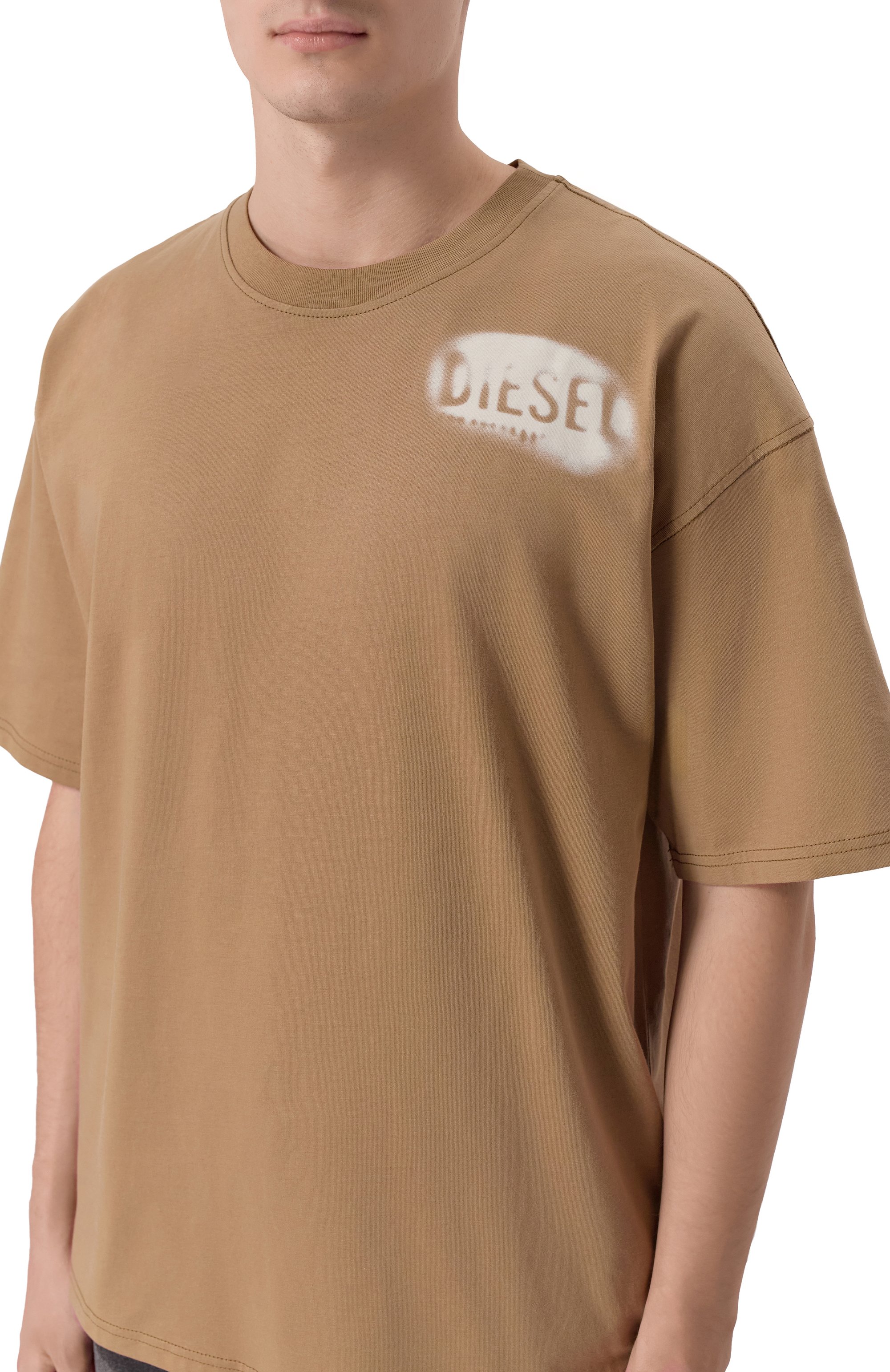 Хлопковая футболка DIESEL, арт. A19981/0QIAM, фото 5