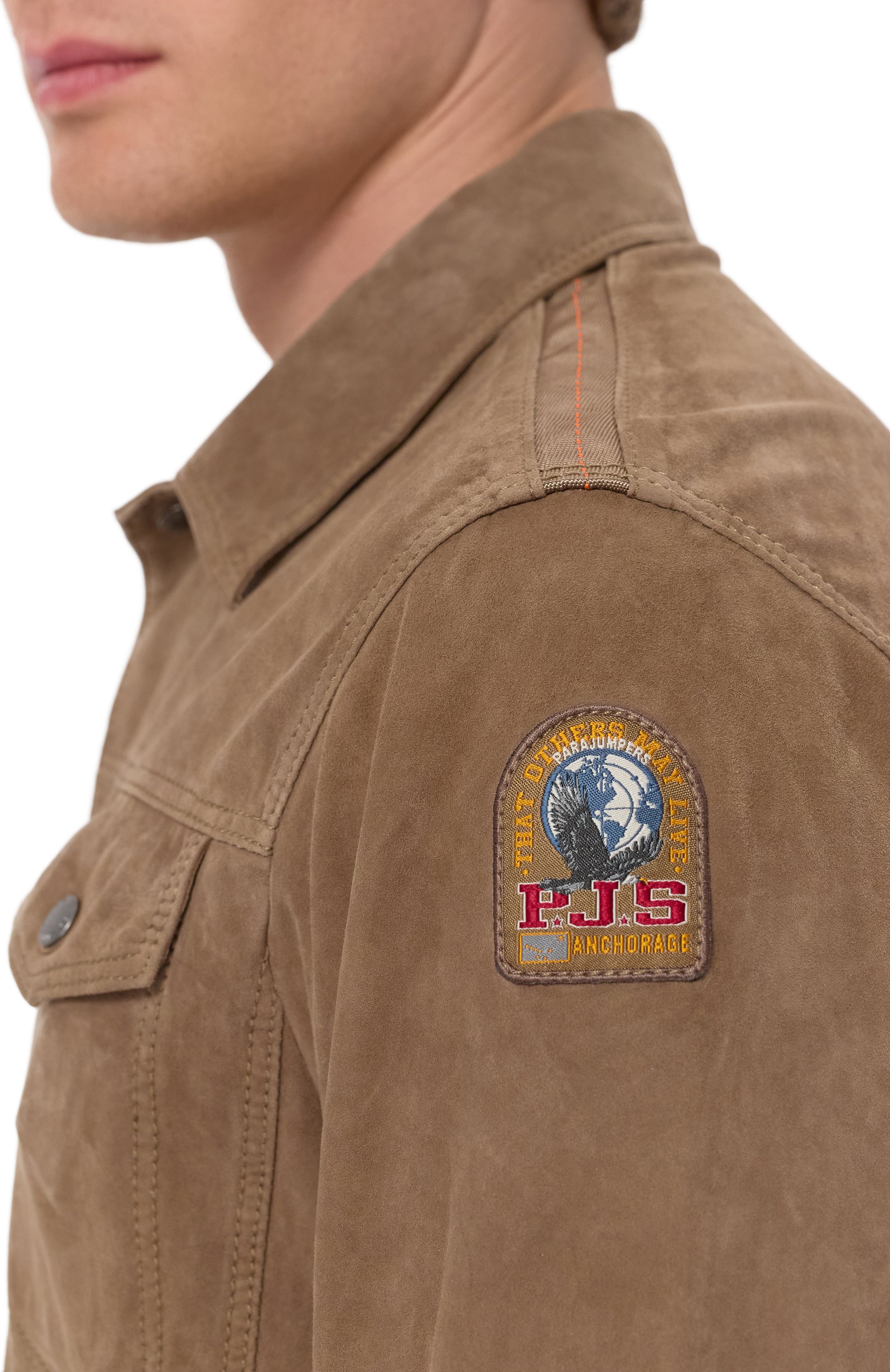 Замшевая куртка-рубашка PARAJUMPERS, арт. PMJKSU01, фото 5