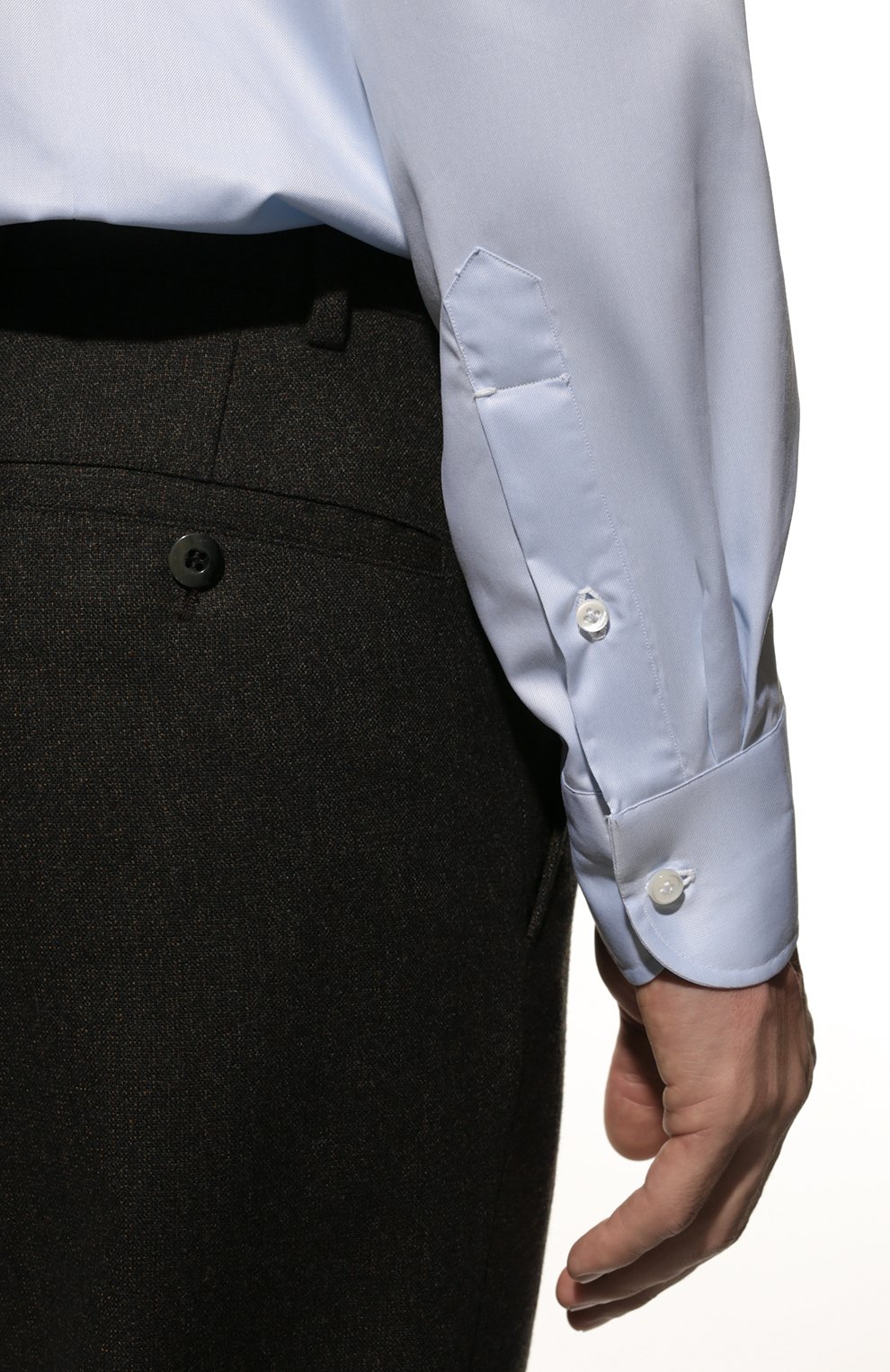 Хлопковая сорочка LUIGI BORRELLI, арт. PS30051/ACHILLE/ST/EV1/PC, фото 6