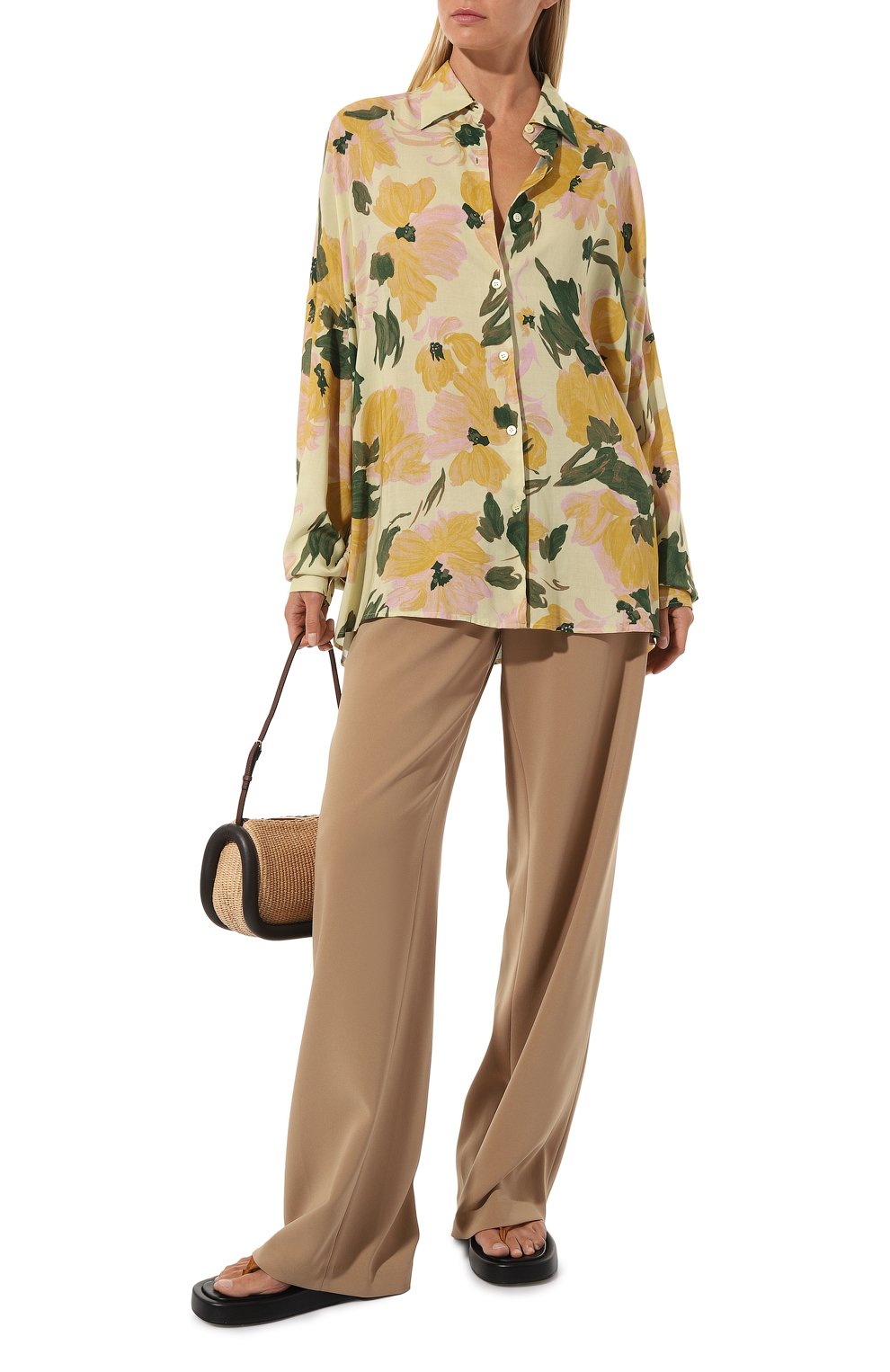 Рубашка из вискозы DRIES VAN NOTEN, арт. 231-010705-6268, фото 2