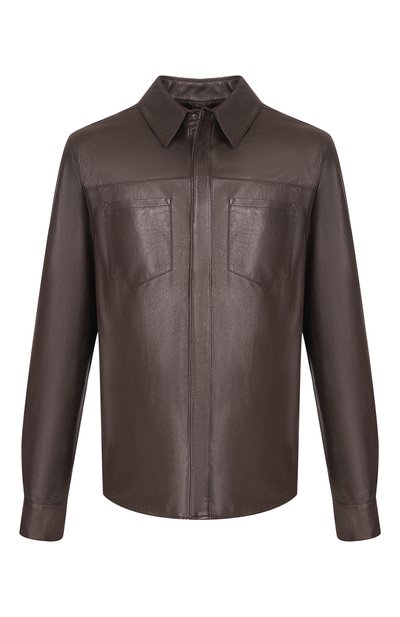 Кожаная рубашка GIORGIO BRATO, арт. GU26S9812NAPSTM, фото 1