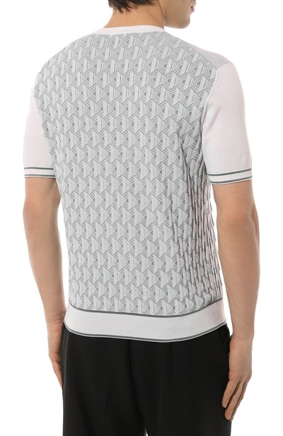 Джемпер из шелка и хлопка STEFANO RICCI, арт. K818042G10/F23170, фото 4