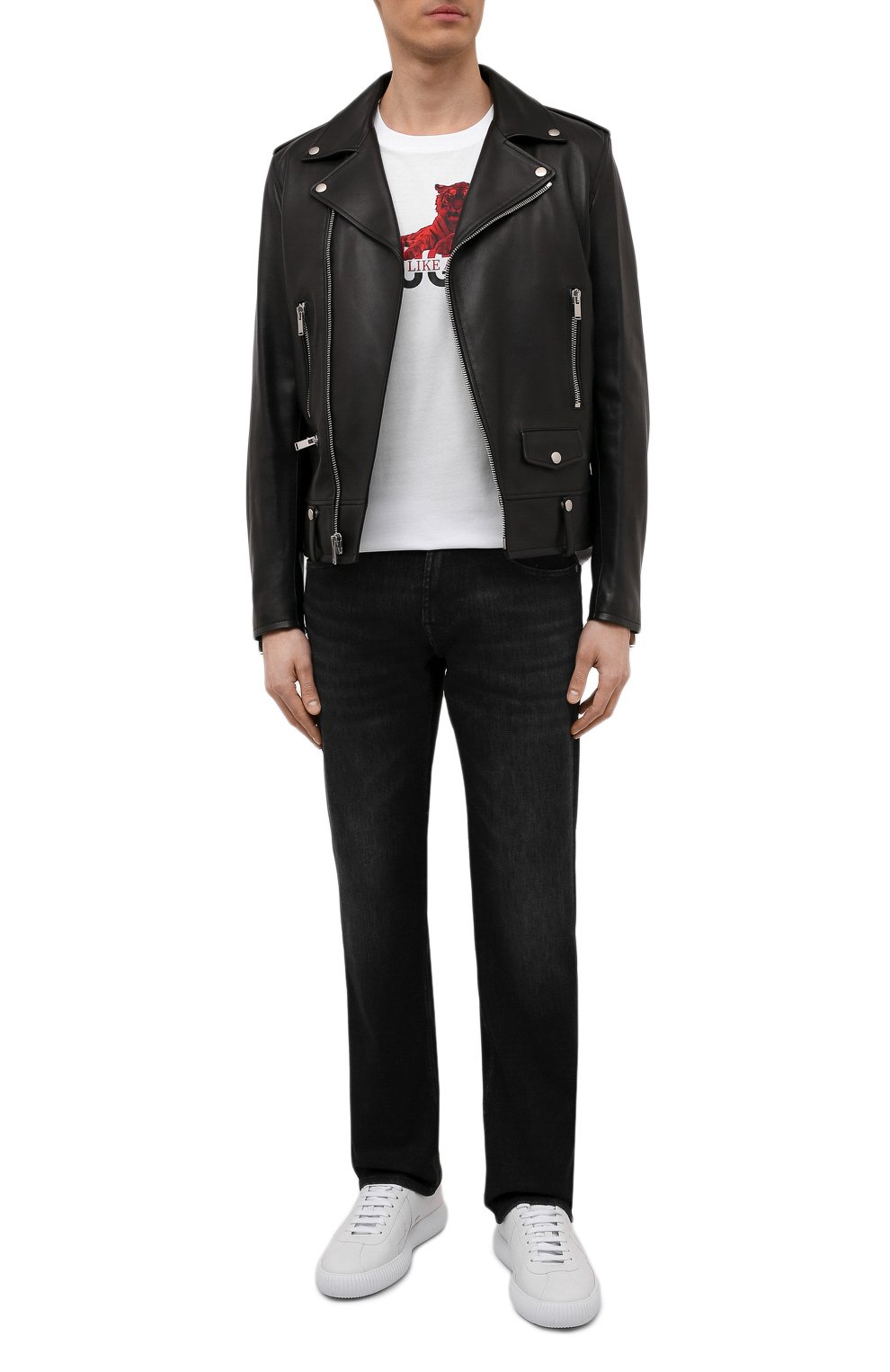 Хлопковая футболка HUGO, арт. 50467356, фото 2