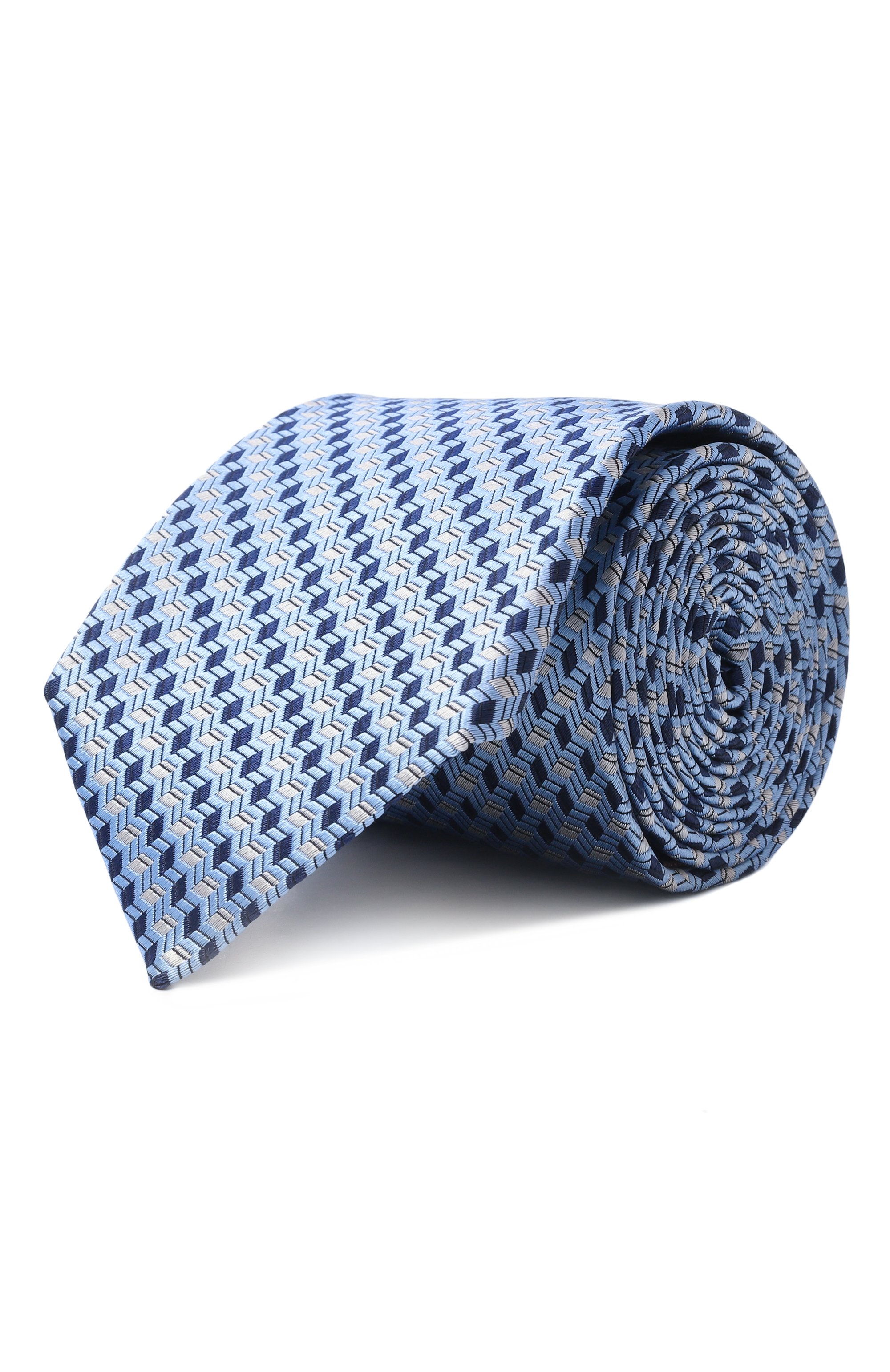 Шелковый галстук CANALI, арт. 18/HJ04244, фото 1