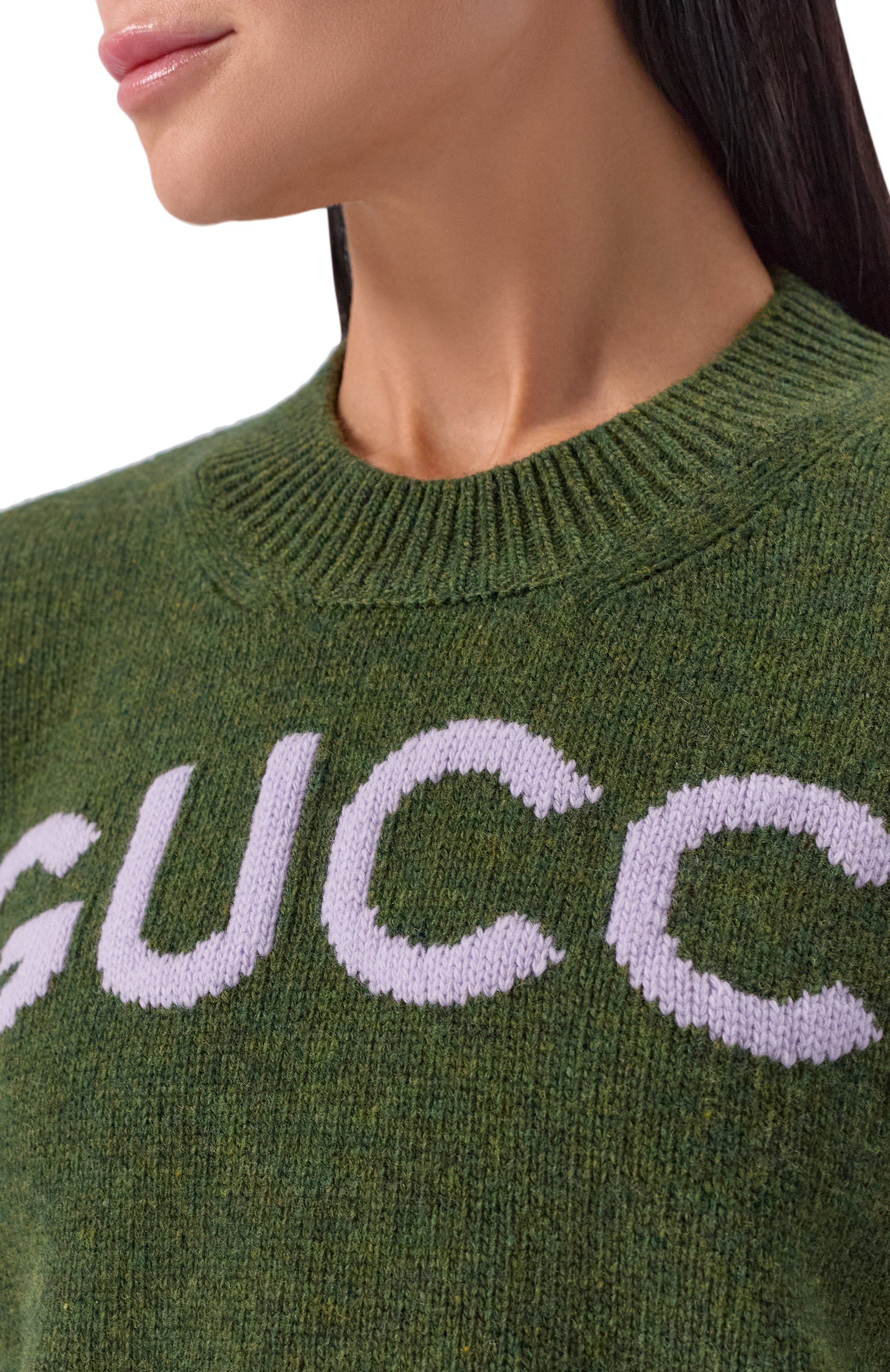 Шерстяной свитер GUCCI, арт. 770072/XKEBC, фото 5