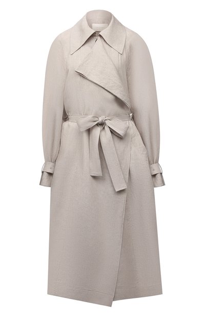 Льняной плащ LOW CLASSIC, арт. L0W21SS_CT03BE, фото 1