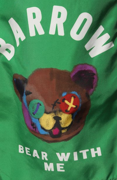 Плавки-шорты BARROW зеленого цвета по цене 15650 руб., арт. S4BWMASS160, фото 4 Плавки-шорты BARROW, арт. S4BWMASS160, фото 4