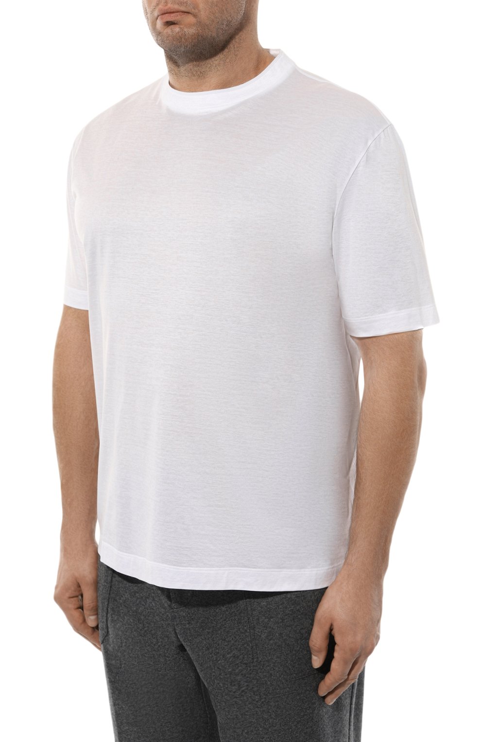 Хлопковая футболка CANALI, арт. T0356B/MJ00002, фото 3