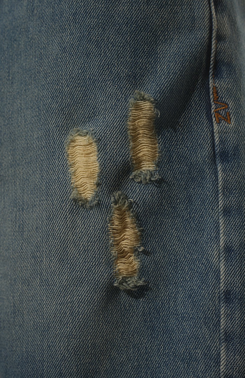 Джинсовые шорты ZADIG AND VOLTAIRE голубого цвета по цене 23650 руб., арт. WWBS00011, фото 5 Джинсовые шорты ZADIG AND VOLTAIRE, арт. WWBS00011, фото 5
