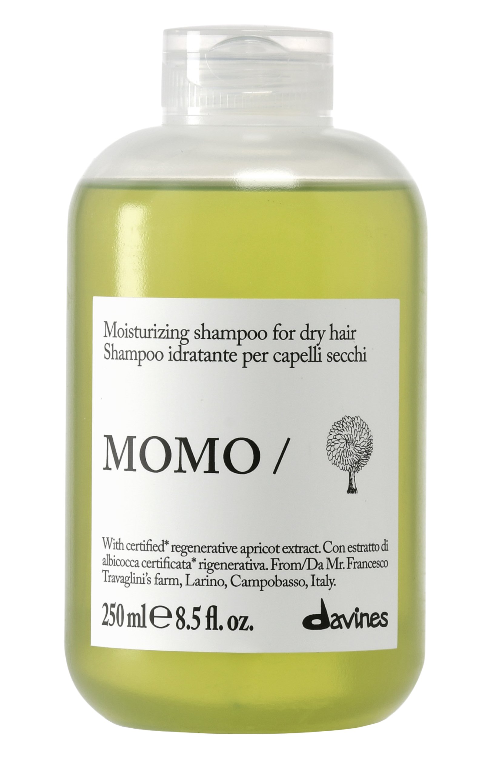 Шампунь для сухих и нормальных волос momo (250ml) DAVINES, арт. 70000, фото 1